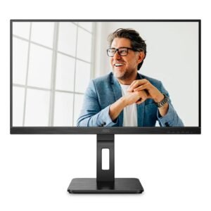 Monitor AOC 21.5" FHD 75Hz 4ms Ajuste de Altura Pivot 22P2UM
