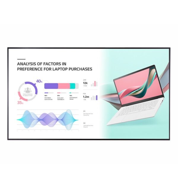 Monitor Profissional LG LED 86" UHD - 86UH5J-H.AWZM