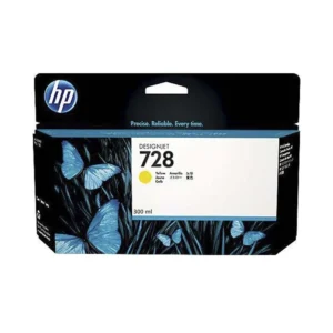 Cartucho de Tinta HP 728 Amarelo PLUK 300 ml