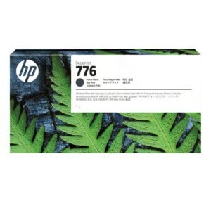 Cartucho de Tinta HP 776 Preta Fosca 1L PLUK 1XB12A