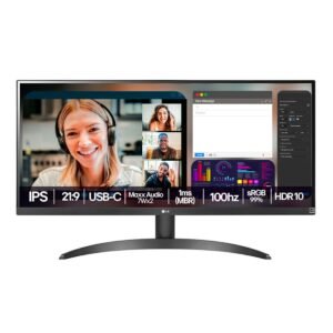 Monitor LG 29" FHD IPS UltraWide 100Hz 1ms - 29WQ500B-B.AWZM