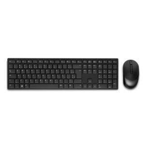 Kit Teclado e Mouse Dell KM5221W Wireless Preto - 580-AJIT