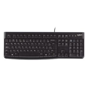 Teclado Logitech K120 Preto USB - 920-004423-C