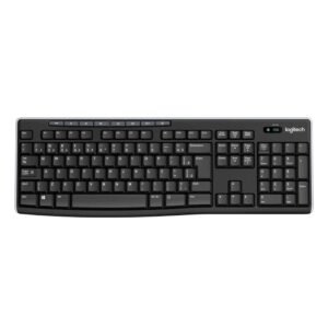 Teclado Logitech K270 Preto sem fio - 920-004427-C