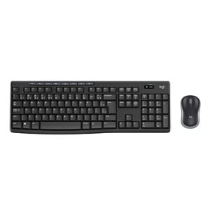 Kit Teclado e Mouse Logitech MK270 Preto sem fio - 920-004433-C