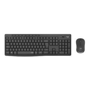 Kit Teclado e Mouse Logitech MK295 Preto sem fio - 920-009793