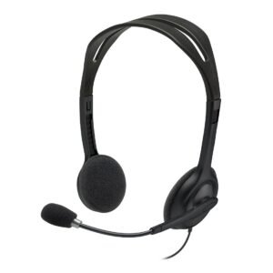 Headset Logitech H111 Analógico Estéreo Cinza - 981-000612-C