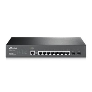 Switch TP-LINK Gerenciável Gigabit 8 Portas 2 SFP - TL-SG3210