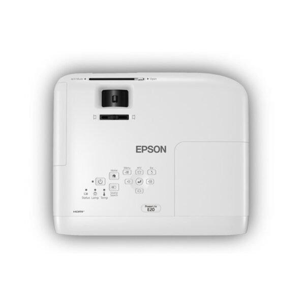 Projetor Epson E20 3400 Lumens XGA HDMI RS-232 V11H981020 - - Image 4