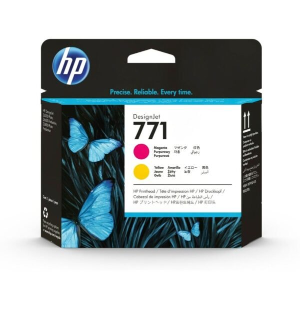 Cabeça de impressão HP 771A Magenta e Amarelo PLUK - CE018A