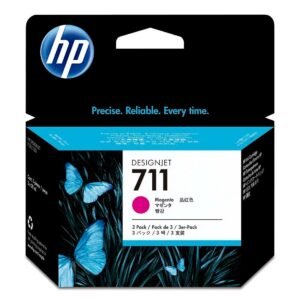 Cartucho de tinta HP 711 Magenta PLUK 29ml (3 unid) CZ135AB