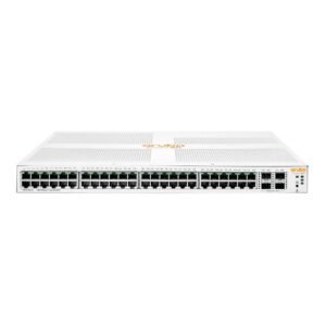 Switch HPE Aruba Instant On 1930 48 portas RJ-45 10/100/1000 Class 4 PoE 4 portas SFP+ 1/10GbE - JL686B