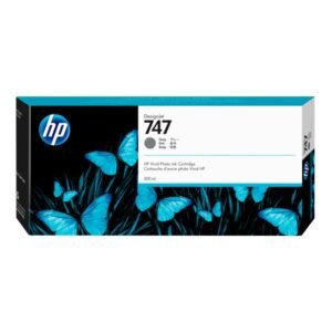 Cartucho de Tinta HP Cinza 747 PLUK 300ml P2V86A